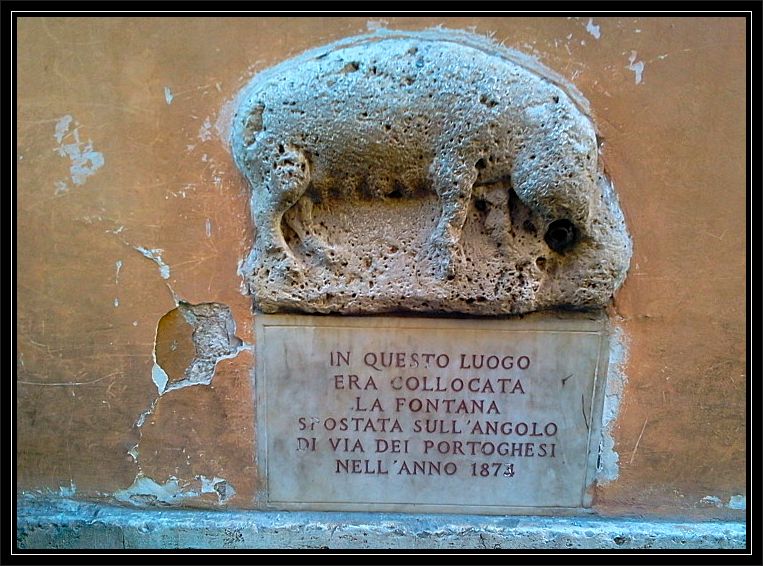 Animali a Roma nello zoo di pietra